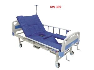 Eazcure Manual nursing bed with commode