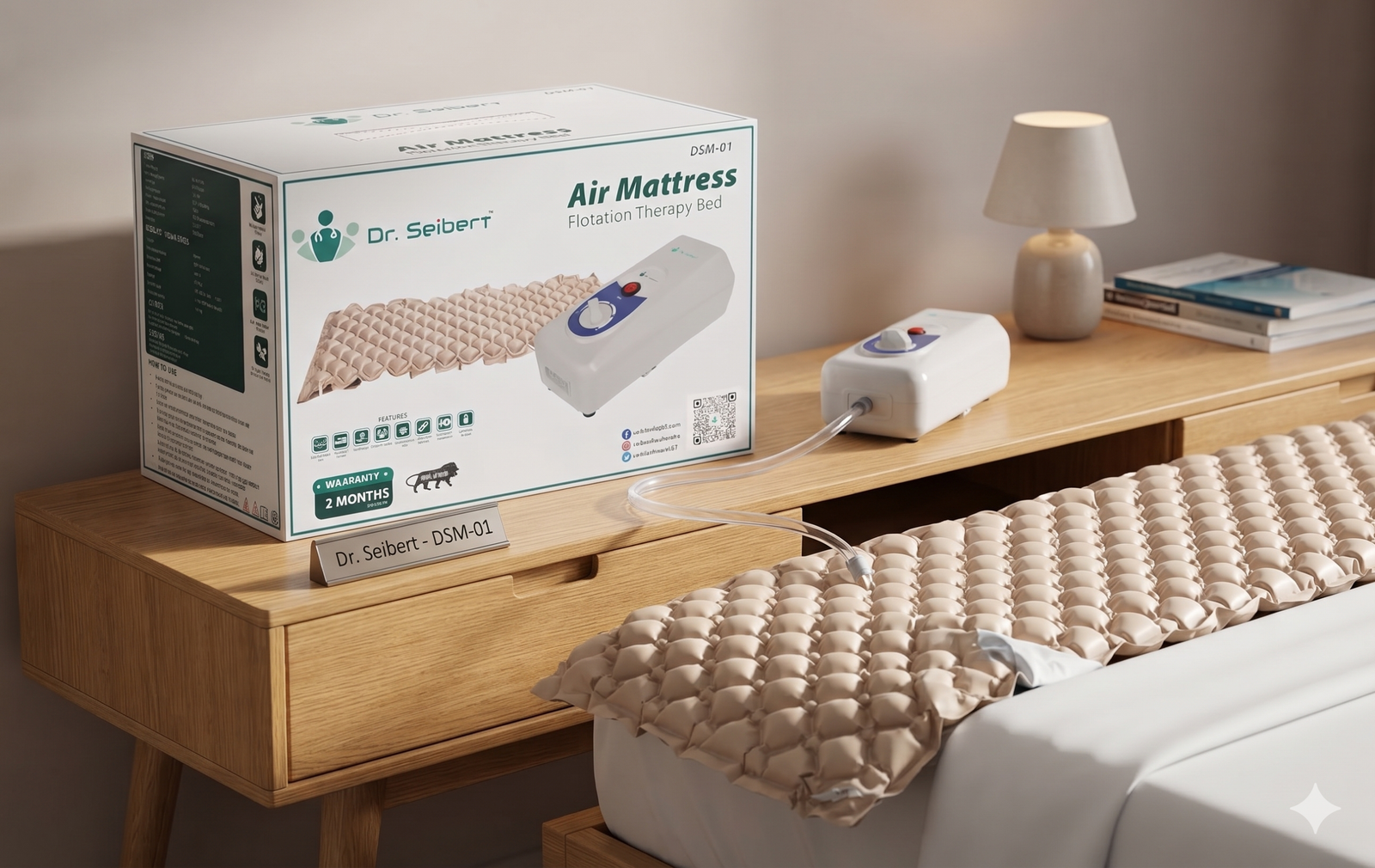 Dr. Seibert DSM-01 Air Mattress Flotation Therapy Bed