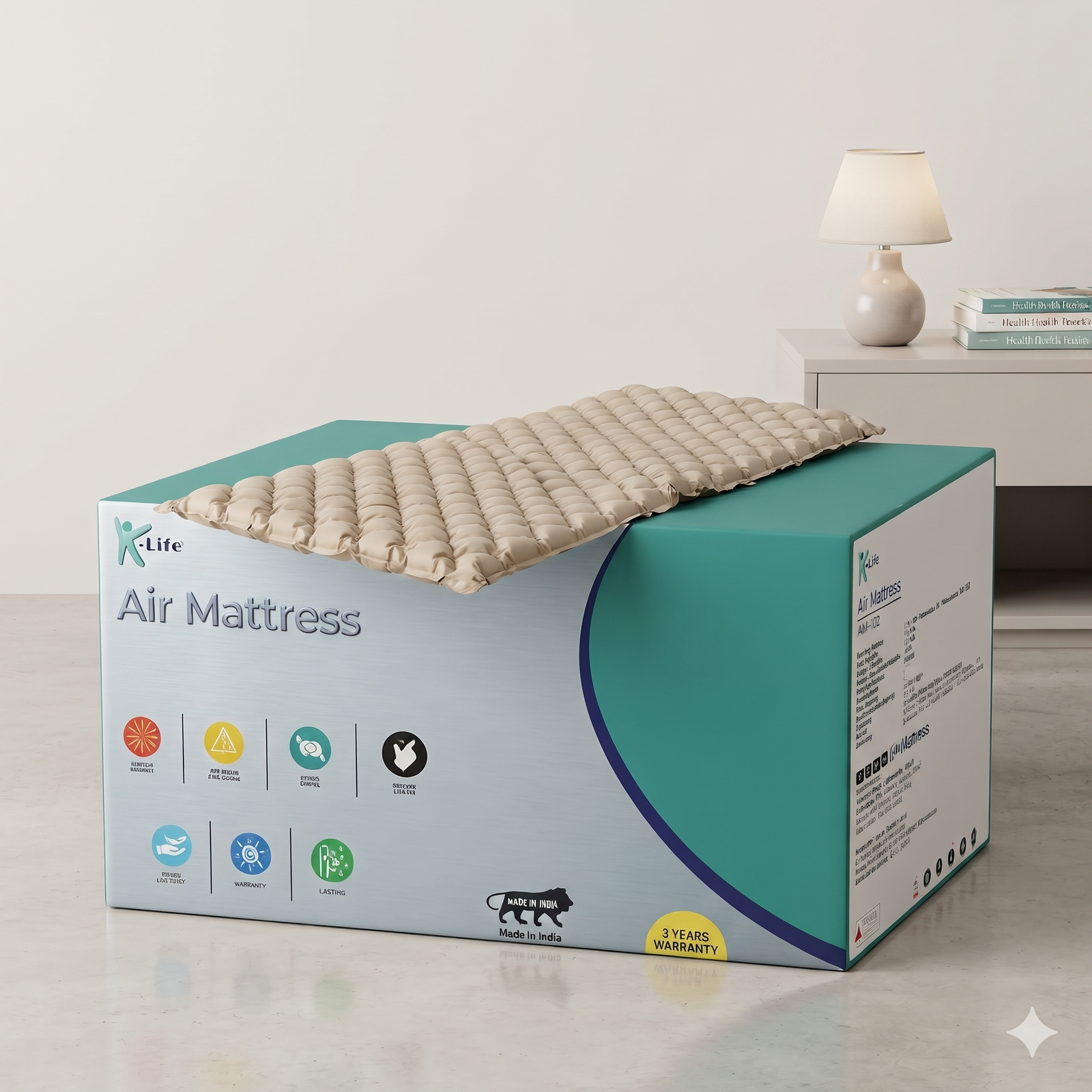 K-Life Anti Sore Air Mattress Flotation Therapy Bed